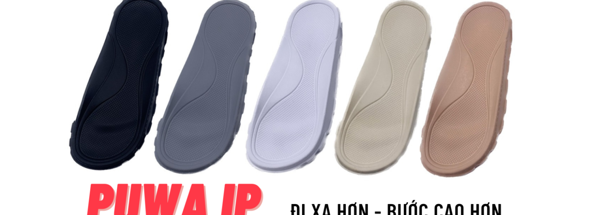 Xưởng sản xuất đế giày dép Puwa IP
