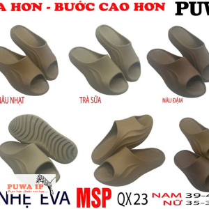 DÉP QUAI NGANG SIÊU NHẸ EVAL QX 23 NHIỀU MÀU 